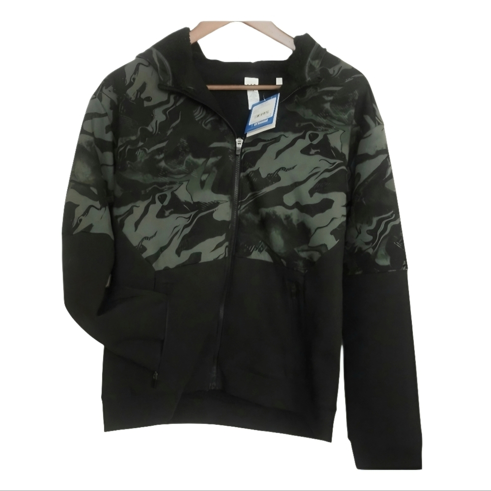NWT DSG Youth XL Sport Hoodie Jacket Camo Mountain Mineral Olive